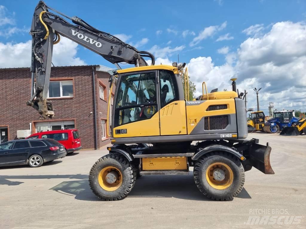 Volvo EW 140 D  휠 굴삭기