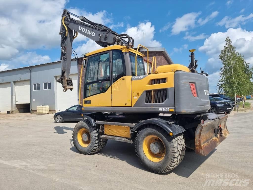 Volvo EW 140 D  휠 굴삭기