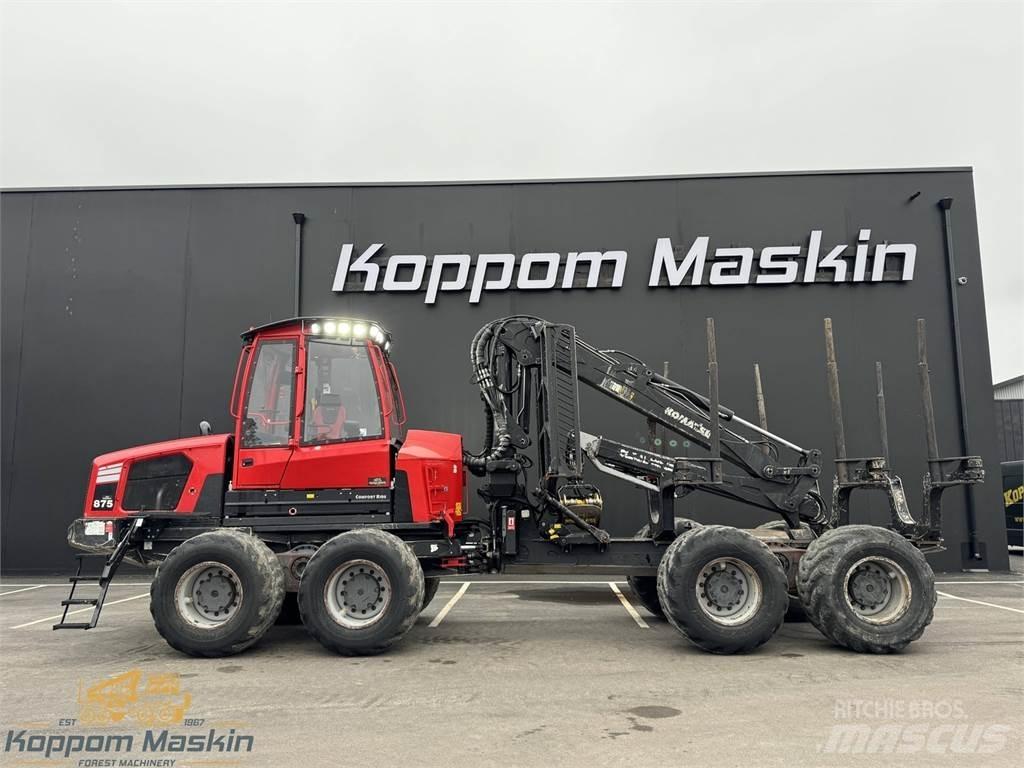 Komatsu 875 원목 포워더