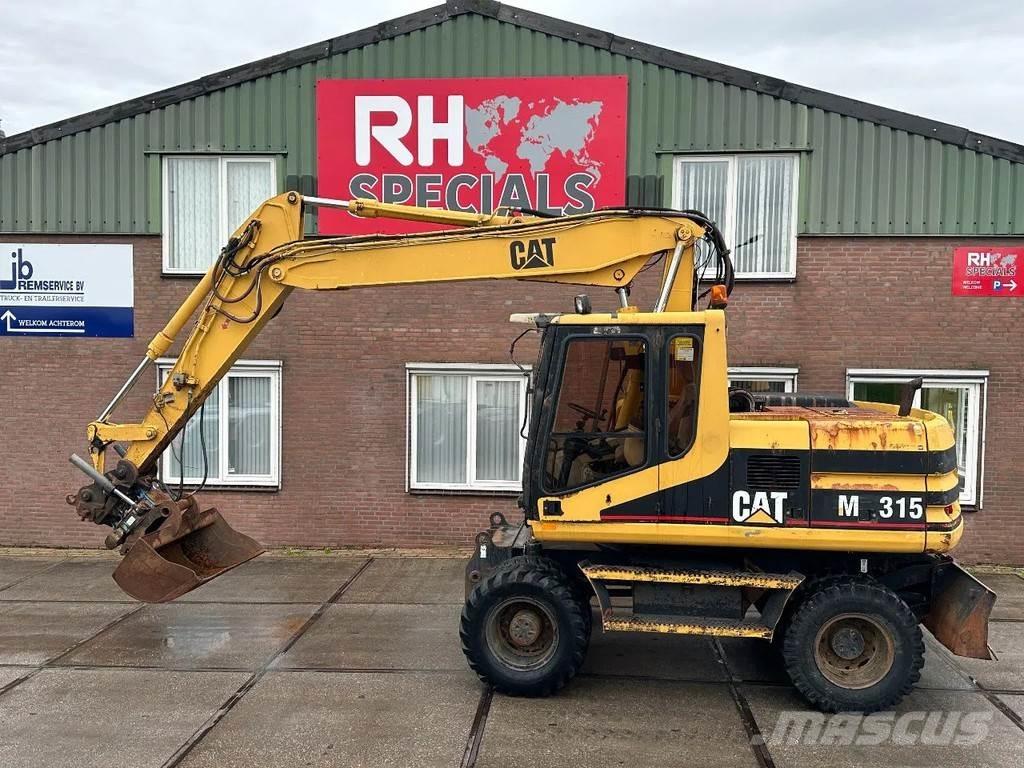 CAT M315 +ROTO CE  휠 굴삭기