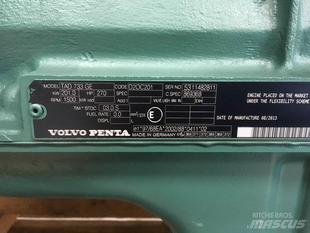 Volvo TAD733GE NEW 엔진