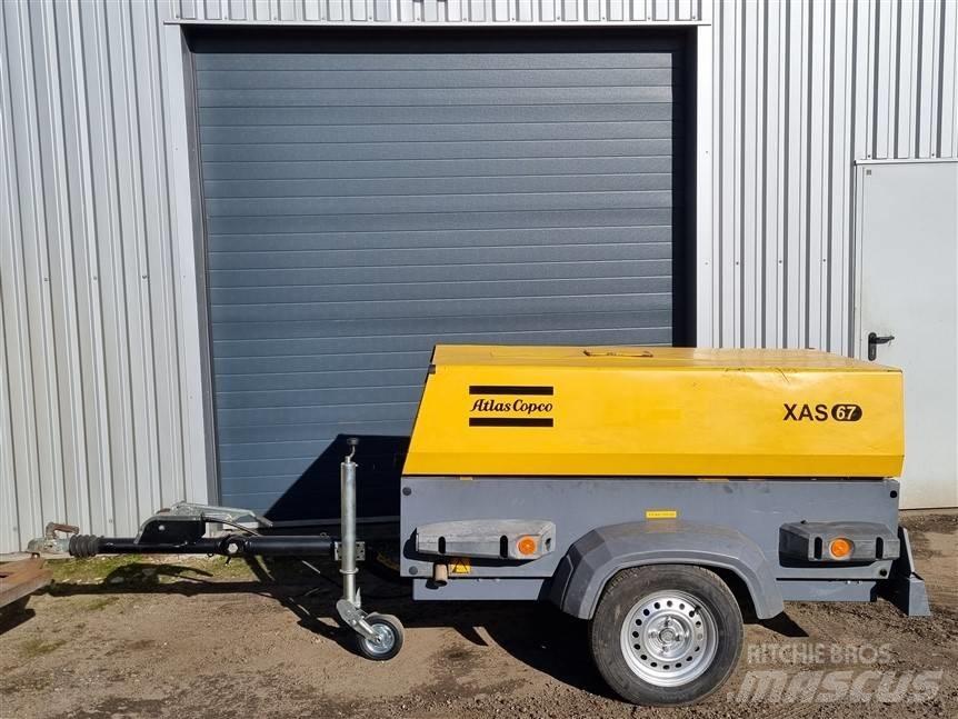Atlas Copco XAS 67 콤푸레샤