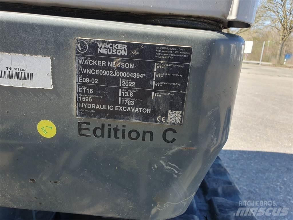 Wacker Neuson ET16 대형 굴삭기 29톤 이상