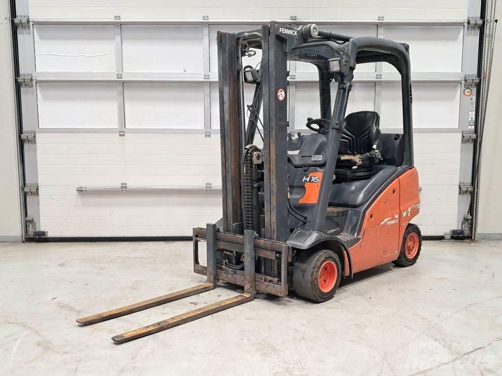 Linde H16D-01 디젤 지게차