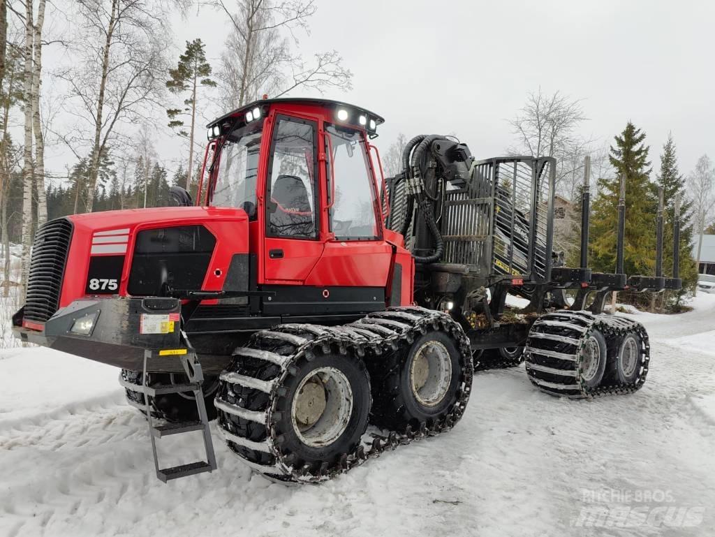 Komatsu 875 원목 포워더