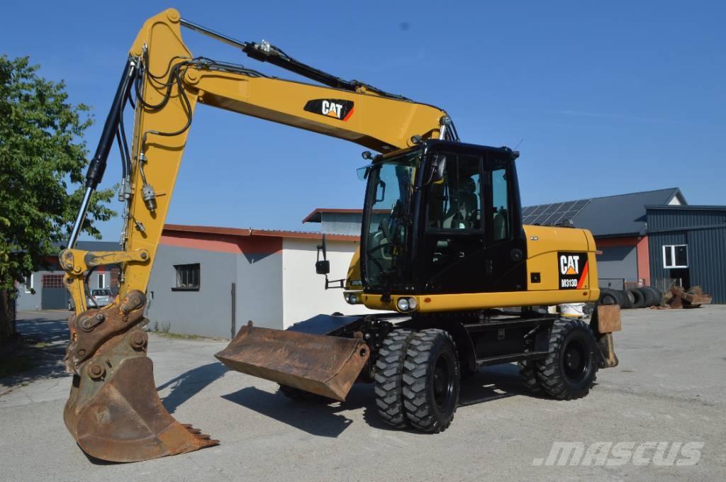 CAT M 313 D  휠 굴삭기
