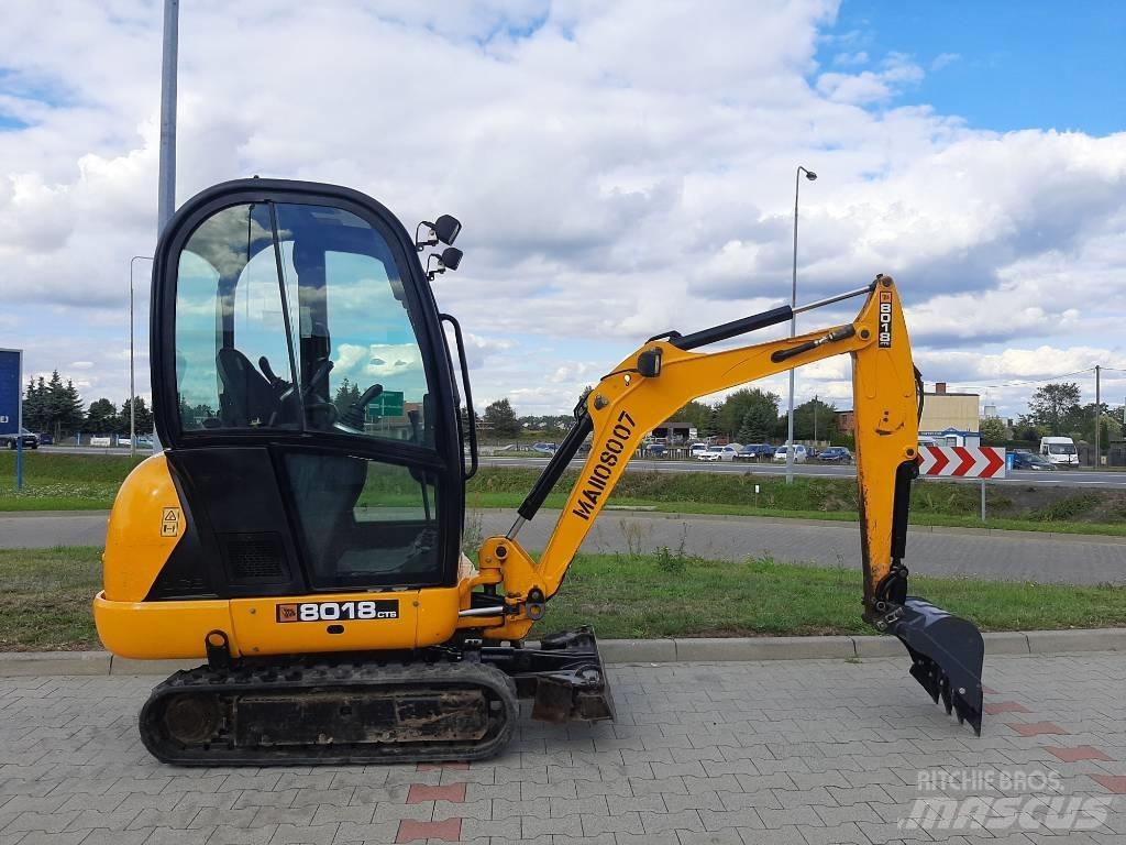 JCB 8018 CTS 소형 굴삭기 7톤 미만