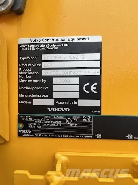 Volvo L 60 H  휠로우더