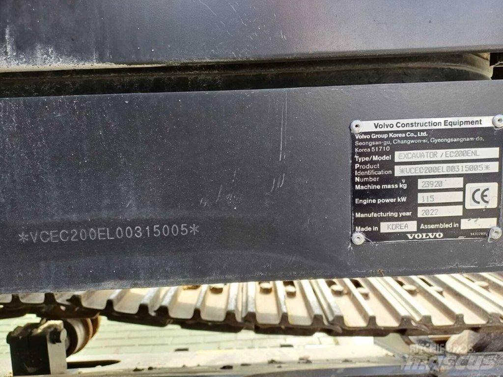 Volvo EC200E NL 대형 굴삭기 29톤 이상