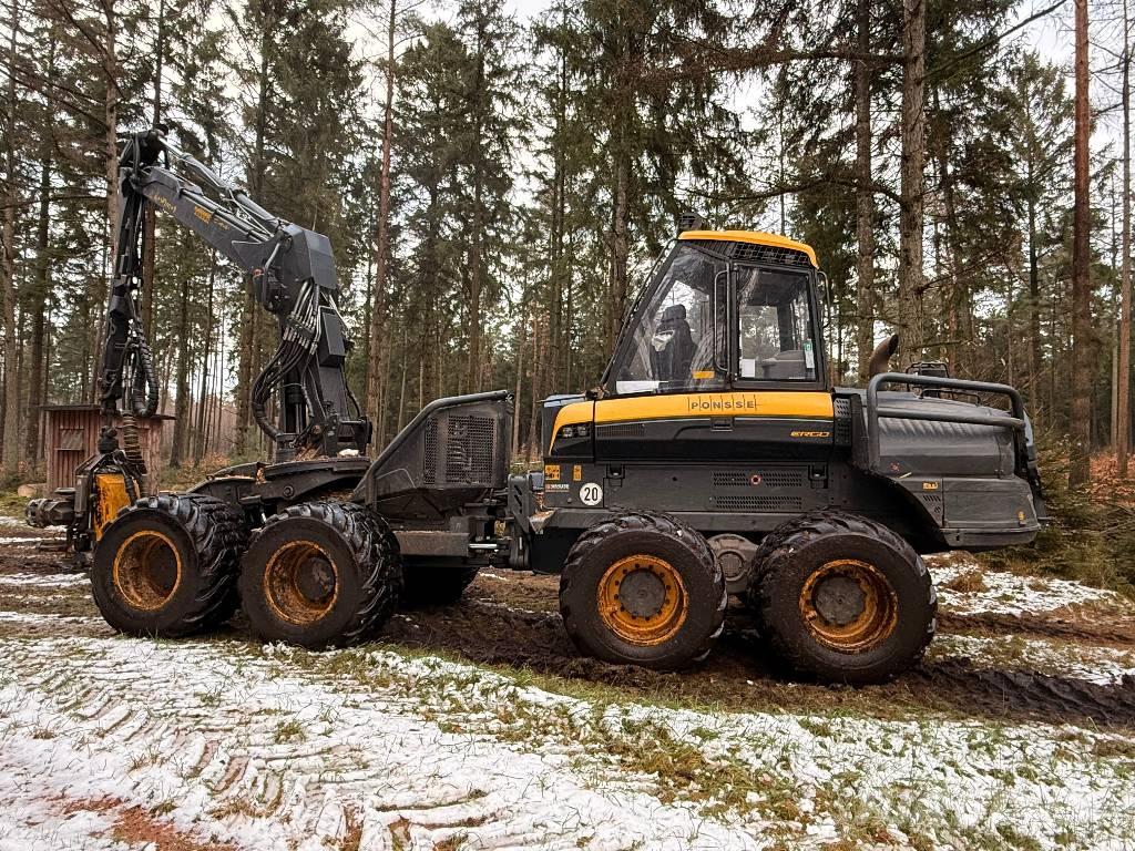 Ponsse Ergo 8W 원목 하베스터