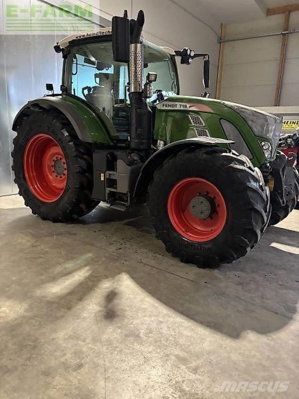 Fendt 718 vario 트랙터