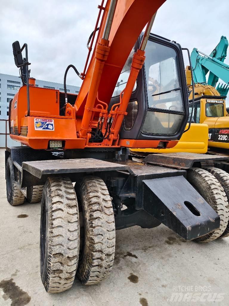 Hitachi EX 100 W D  휠 굴삭기