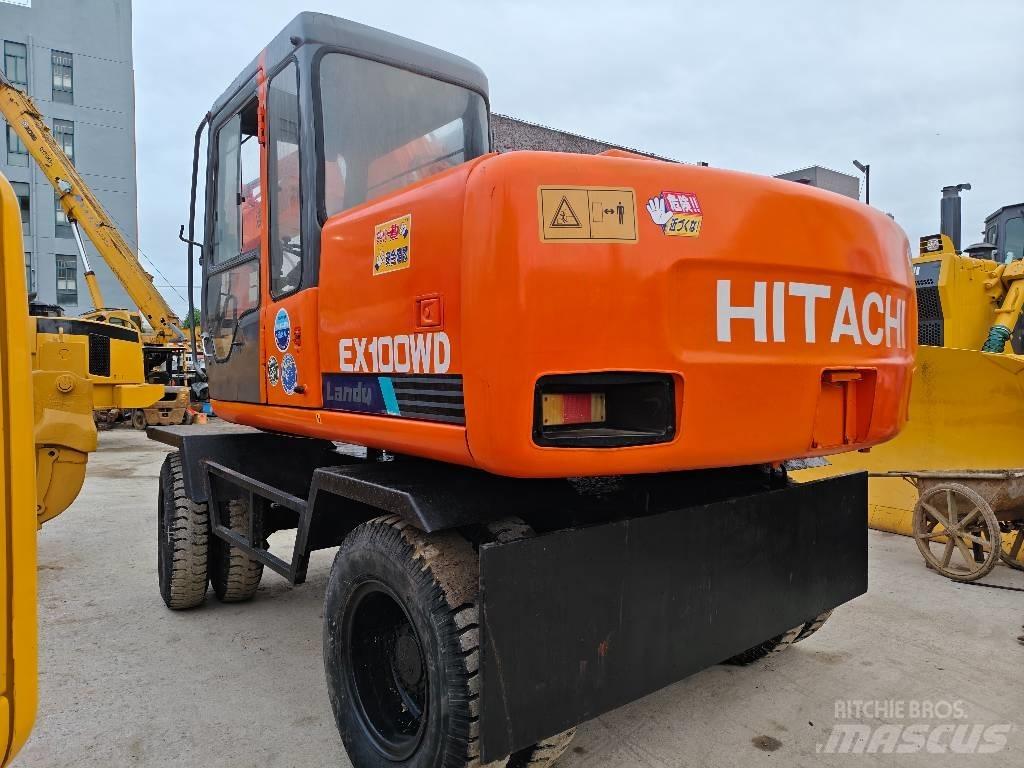 Hitachi EX 100 W D  휠 굴삭기