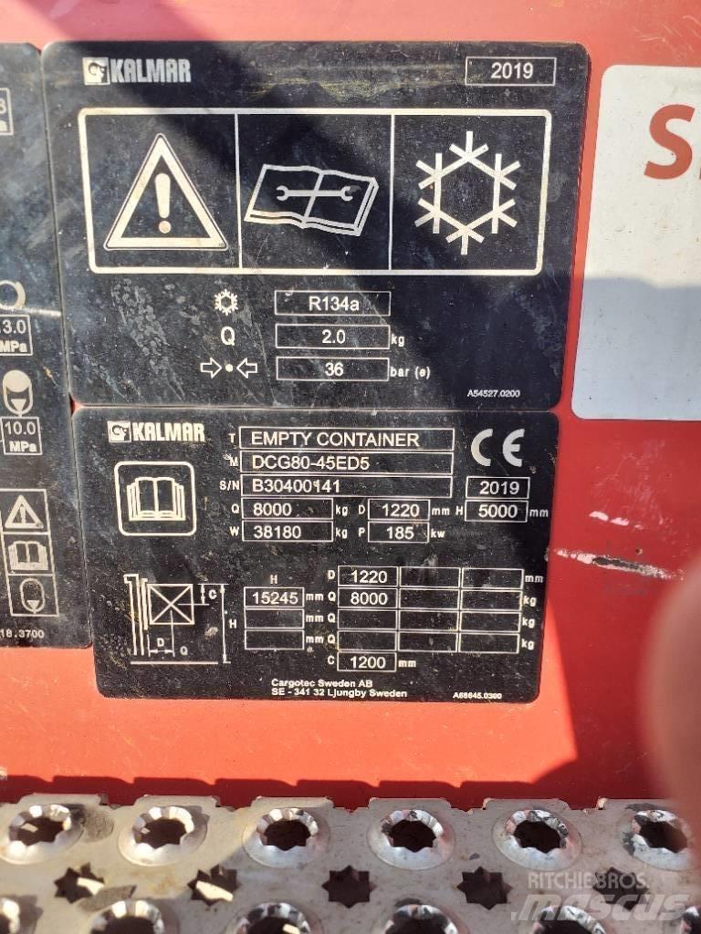 Kalmar DCG80-45ED5 컨테이너 핸들러