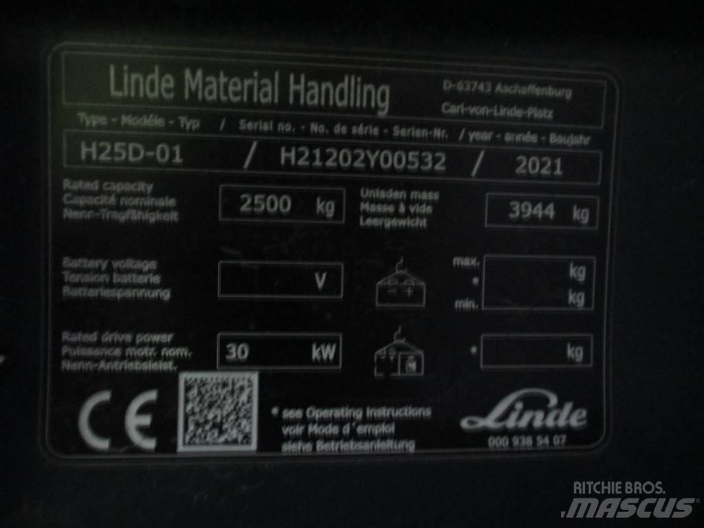 Linde H25D 디젤 지게차