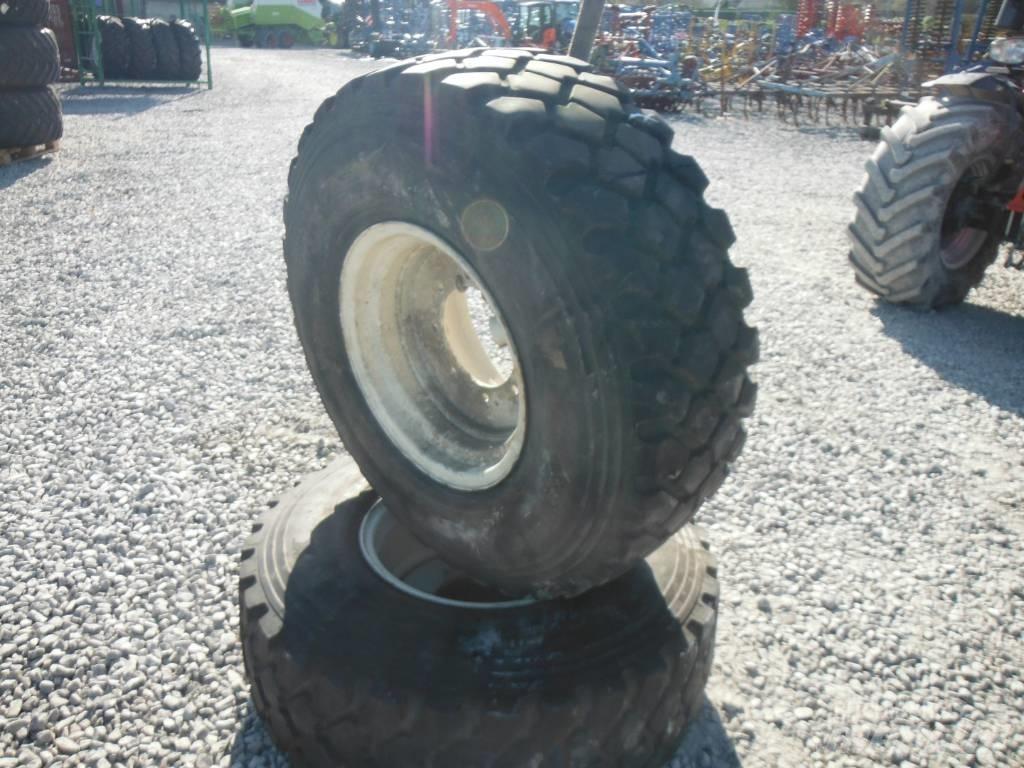 Michelin 365/85R20 타이어, 휠 및 림