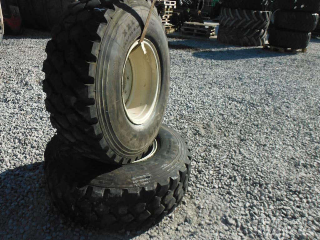 Michelin 365/85R20 타이어, 휠 및 림