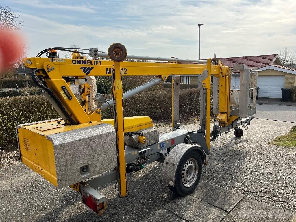 Omme Mini 12 EBJ 트레일러 탑재 고소작업대