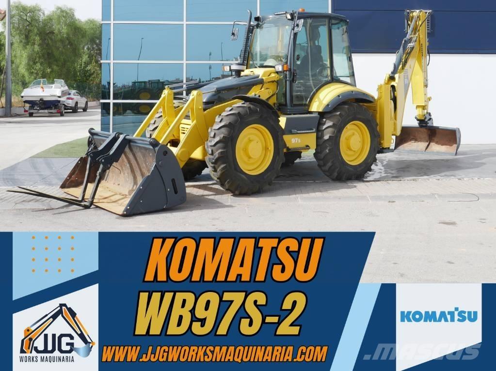 Komatsu WB 97 S-2 백호로더