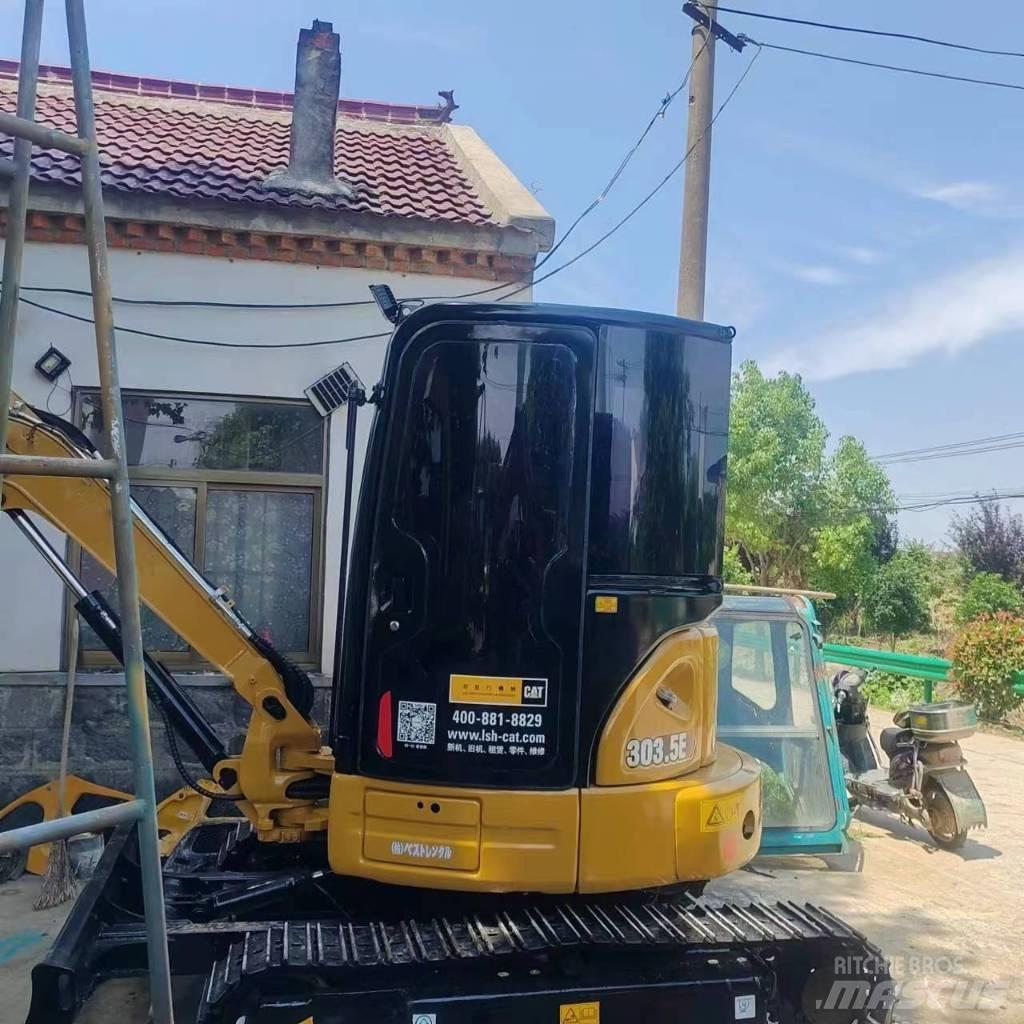 CAT 303.5 E CR 소형 굴삭기 7톤 미만