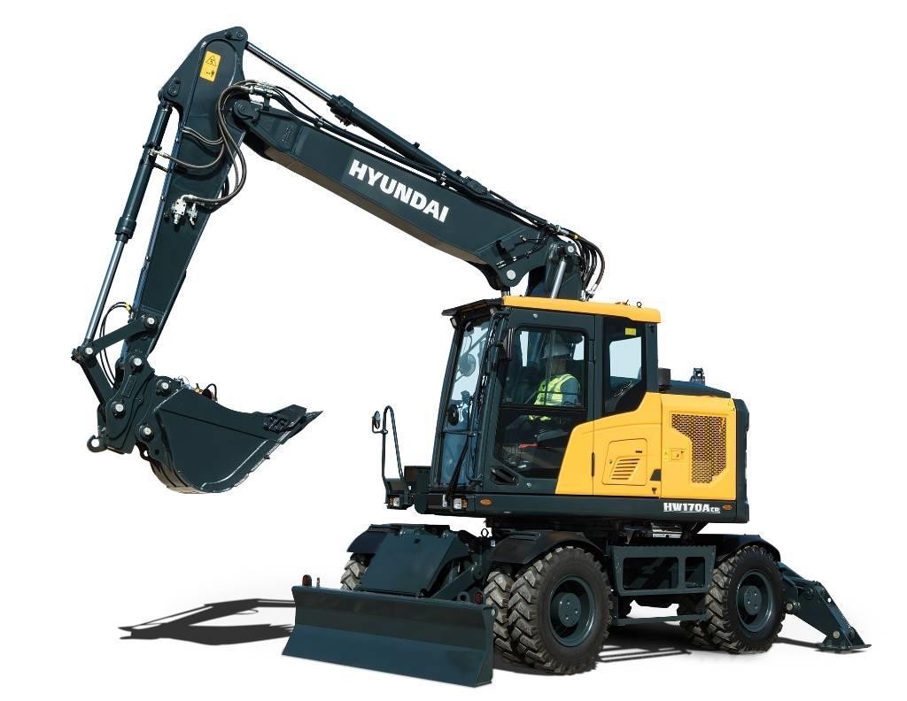 Hyundai HW 170 ACR  휠 굴삭기