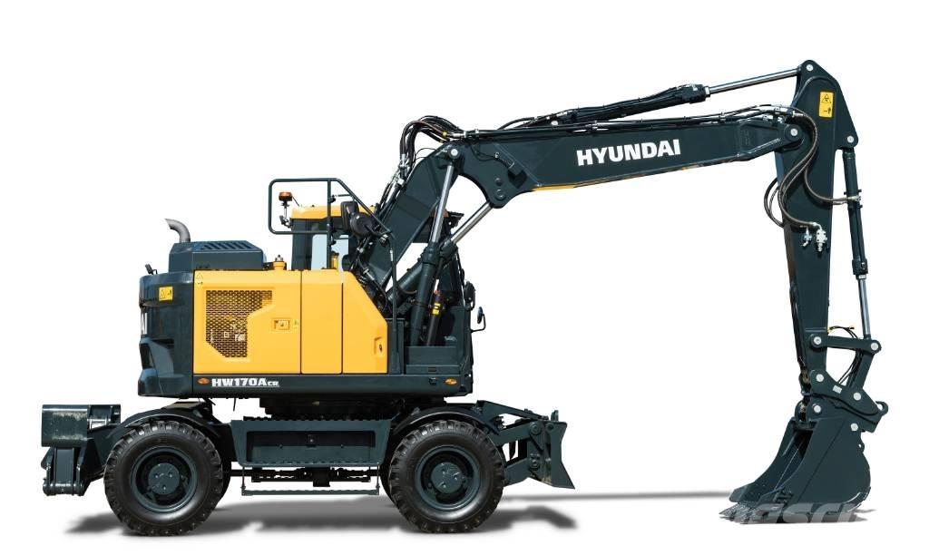 Hyundai HW 170 ACR  휠 굴삭기