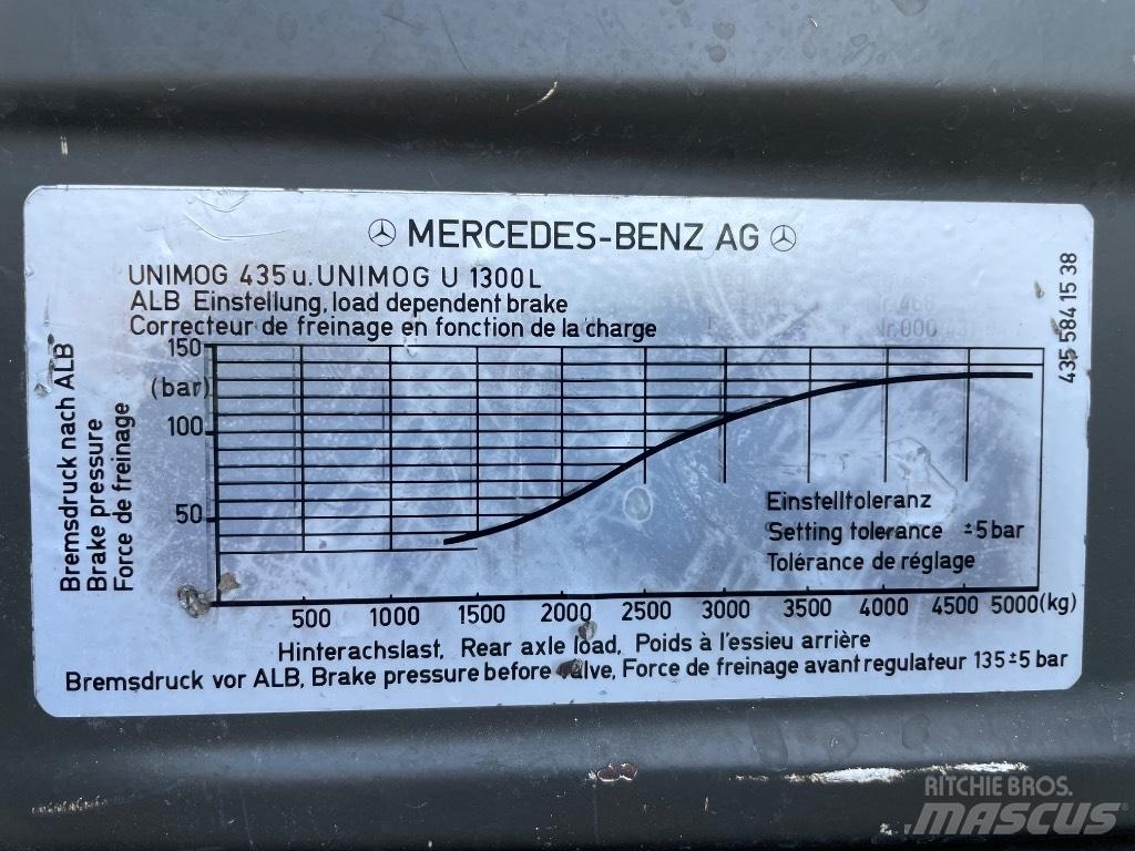 Unimog U 1300 L 운송 장비 - 기타