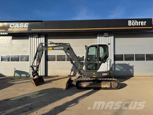 Volvo ECR 58 D 소형 굴삭기 7톤 미만