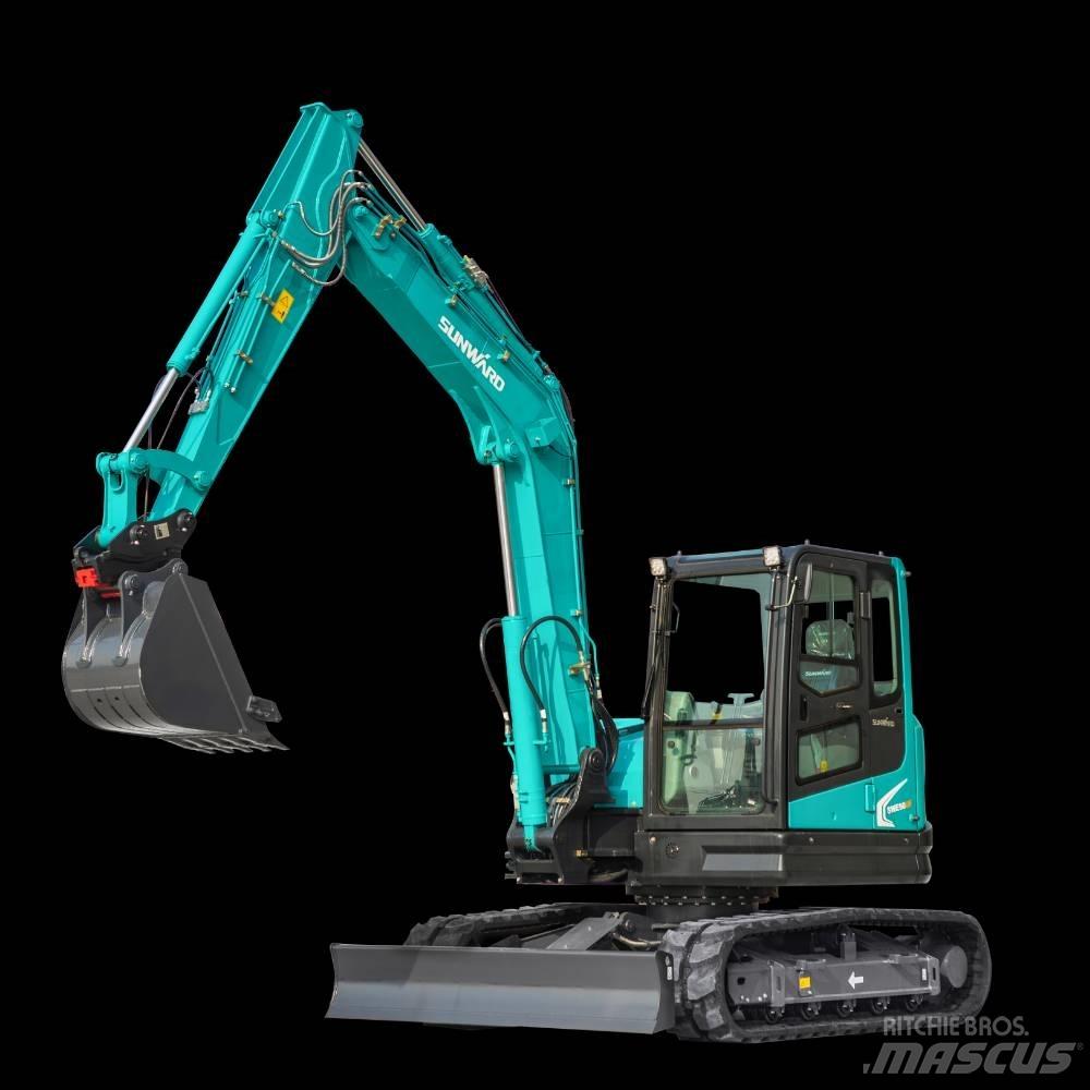 Sunward SWE90UF 중형굴삭기 7톤-28톤