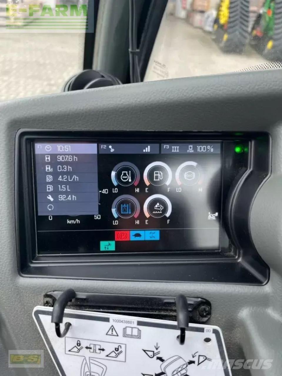 Kramer kt557 농업용 텔레 핸들러