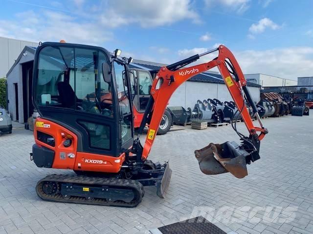 Kubota KX 019-4 소형 굴삭기 7톤 미만