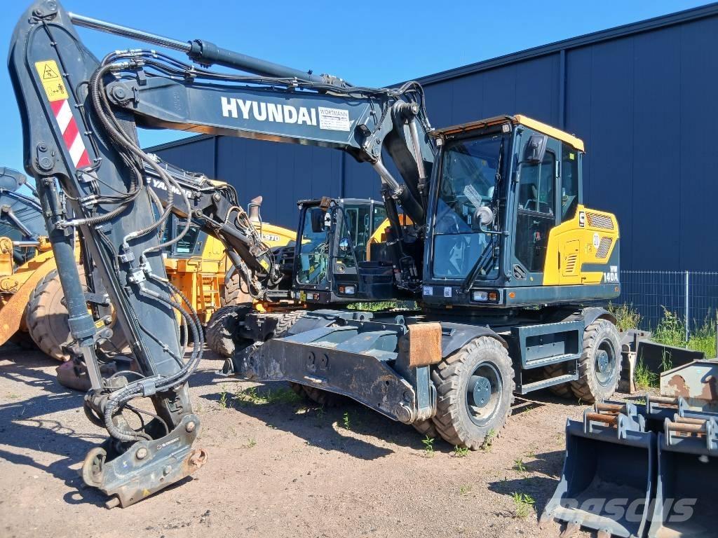 Hyundai HW 145  휠 굴삭기