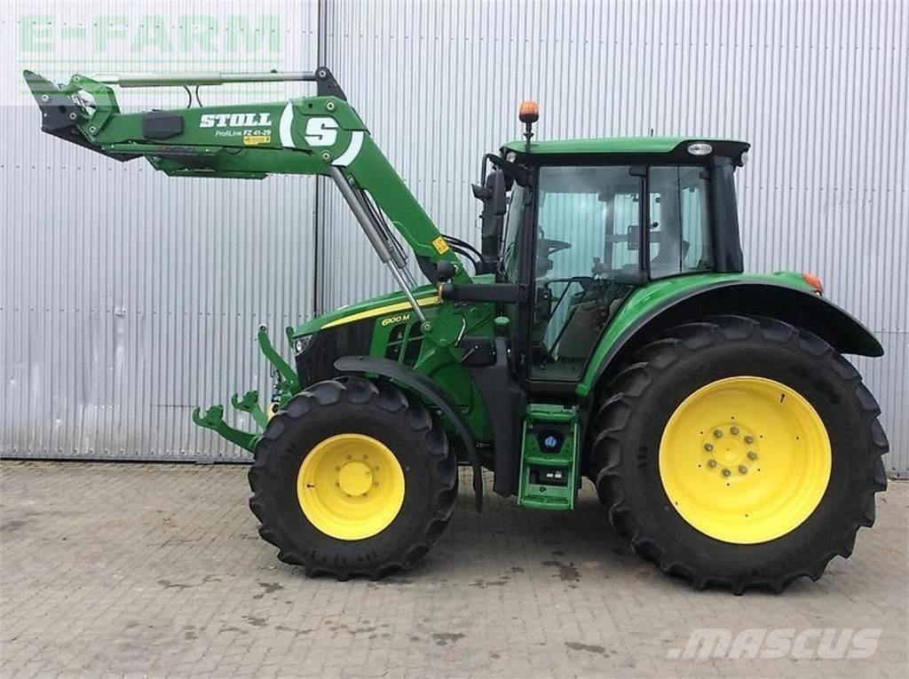 John Deere 6100 m 트랙터