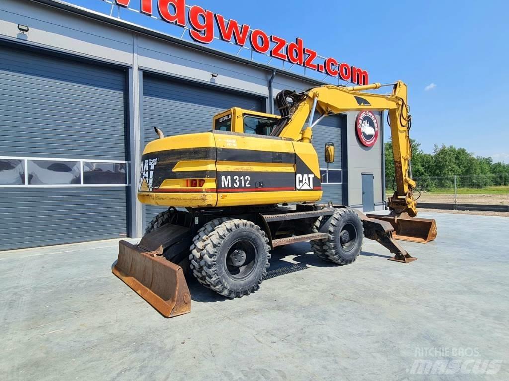 CAT M 312  휠 굴삭기