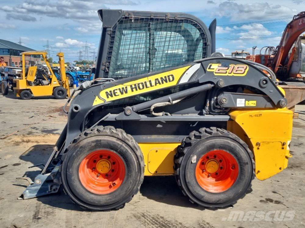 New Holland L 218  스키드로더