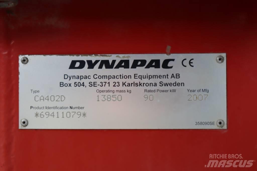 Dynapac CA402D 싱글 드럼 롤러
