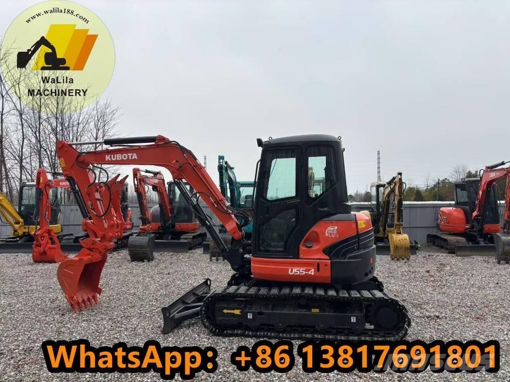 Kubota U 55-4 소형 굴삭기 7톤 미만