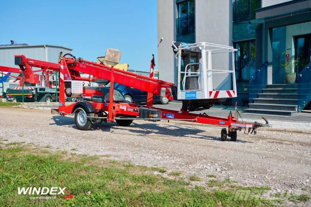 Dino 150 T 트레일러 탑재 고소작업대
