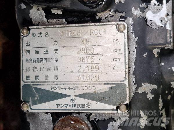 Yanmar 4TNE88-RCC1 엔진