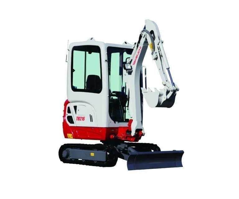 Takeuchi TB216 소형 굴삭기 7톤 미만
