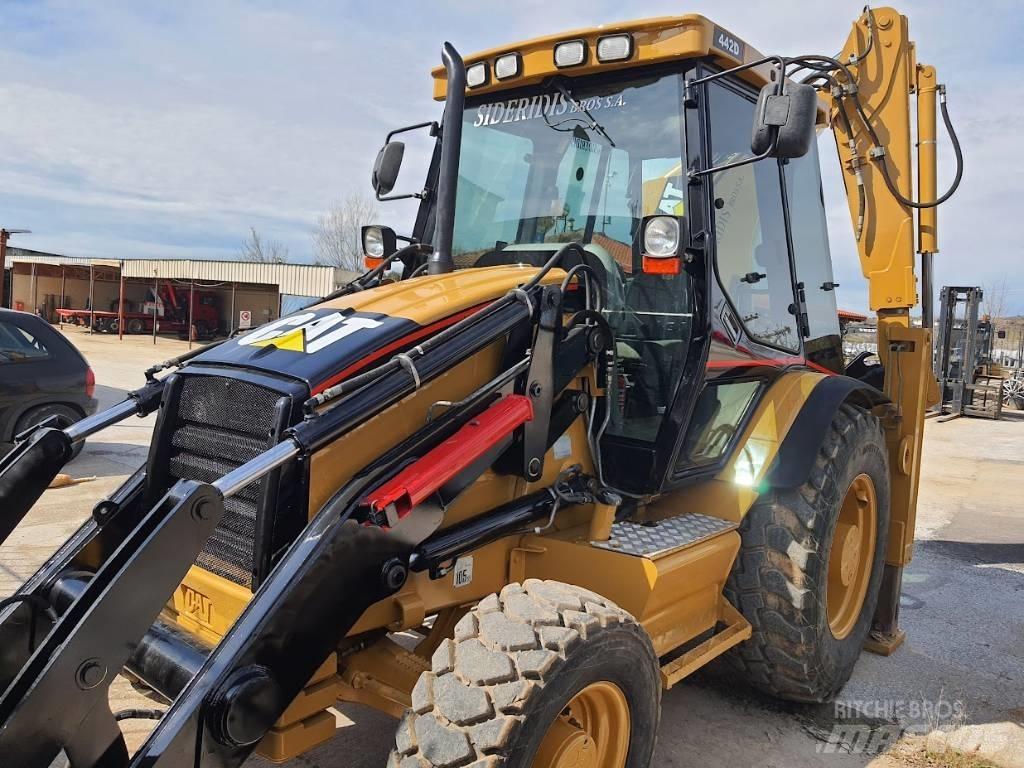 CAT 442 D 4x4 백호로더