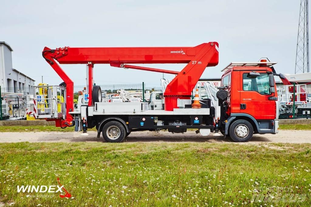 Wumag WT 270 트럭 탑재 고소작업대
