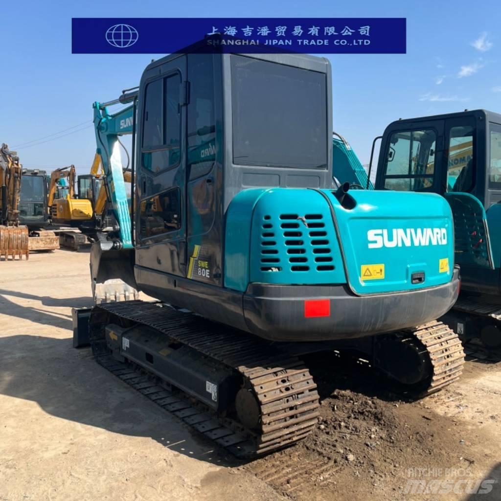 Sunward SWE 80 소형 굴삭기 7톤 미만