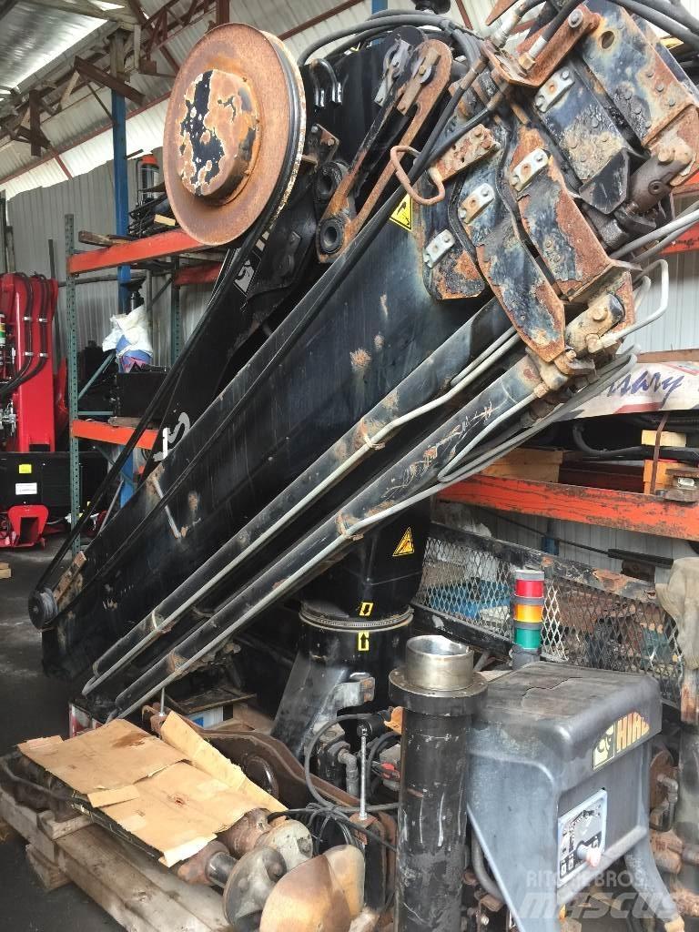 Hiab XS166E4Hiduo 로더 크레인