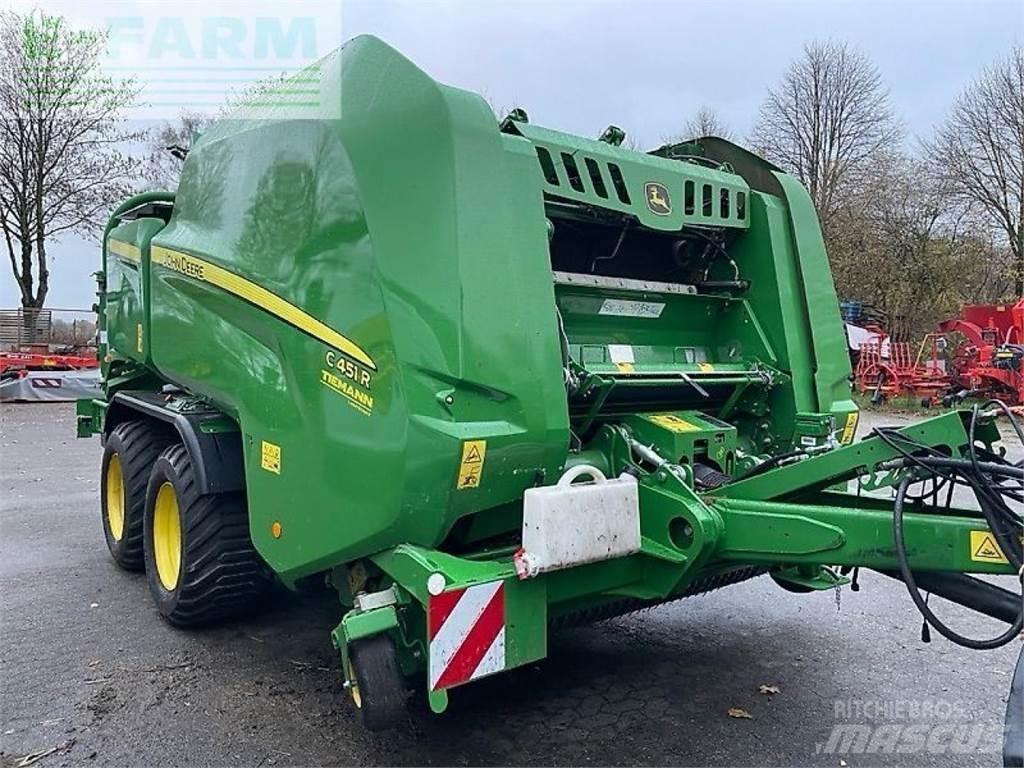 John Deere c451r 각형 곤포기