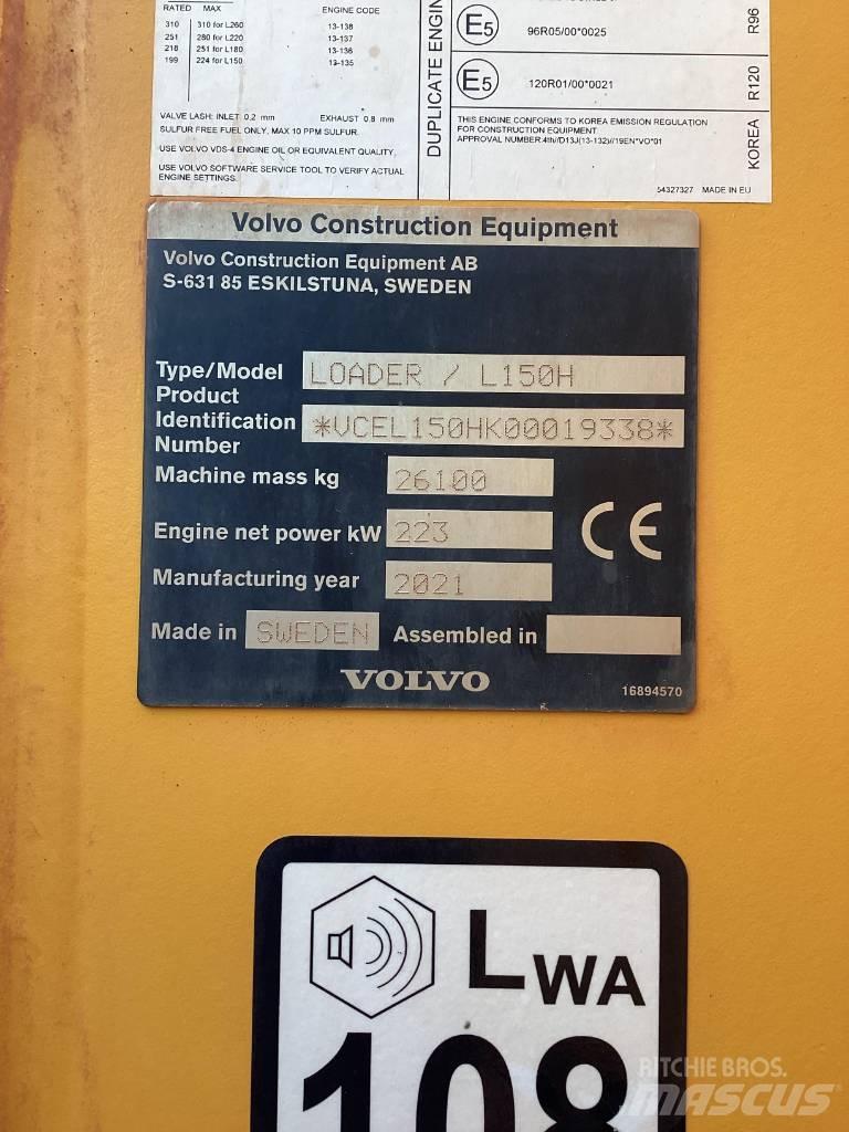 Volvo L 150 H  휠로우더