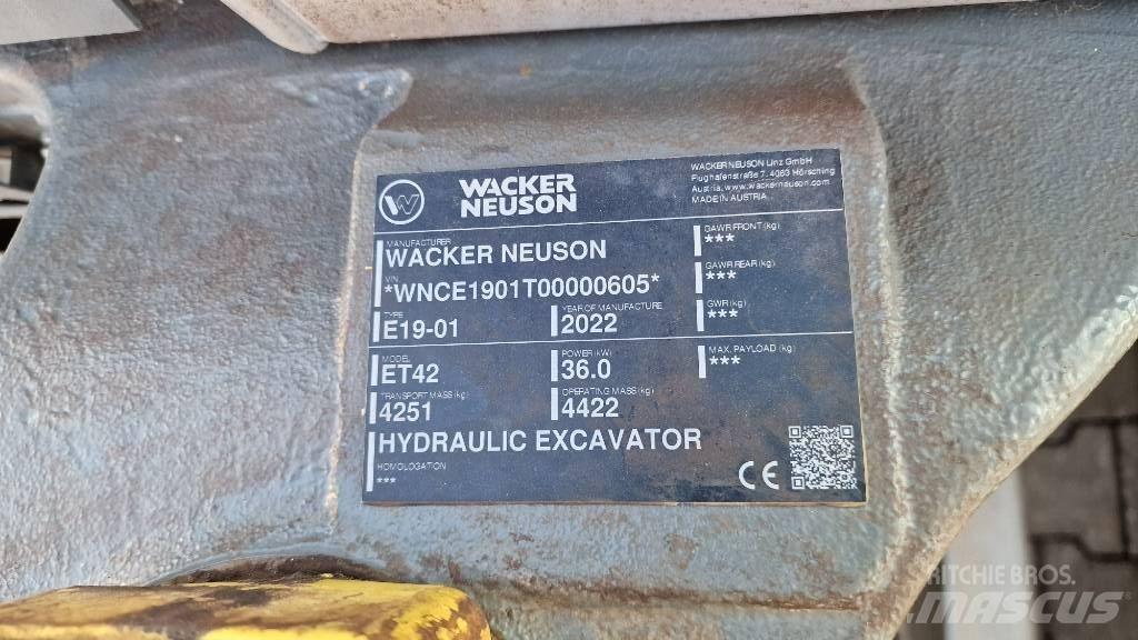 Wacker Neuson ET42 대형 굴삭기 29톤 이상
