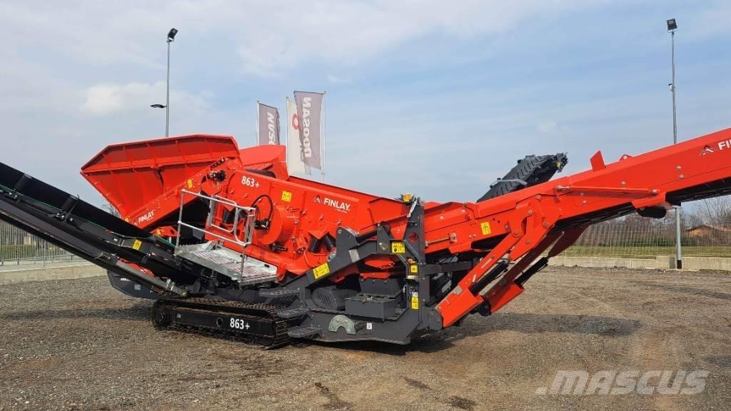 Terex Finlay 863 이동식 선별기