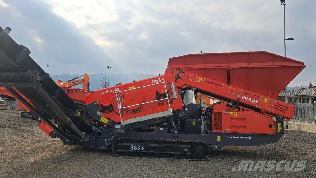 Terex Finlay 863 이동식 선별기