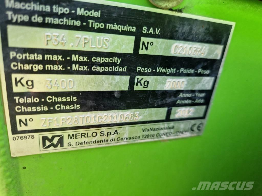 Merlo P 34.7 Plus 텔러 핸들러
